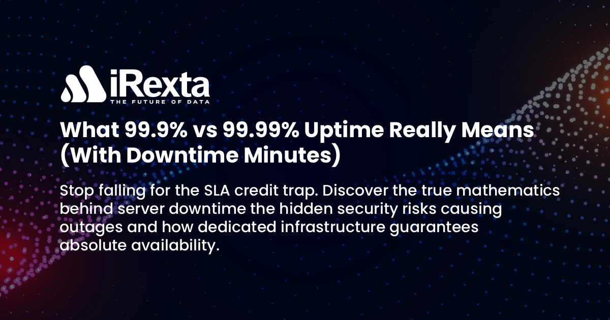 What 99.9% vs 99.99% Uptime Really Means (With Downtime Minutes)