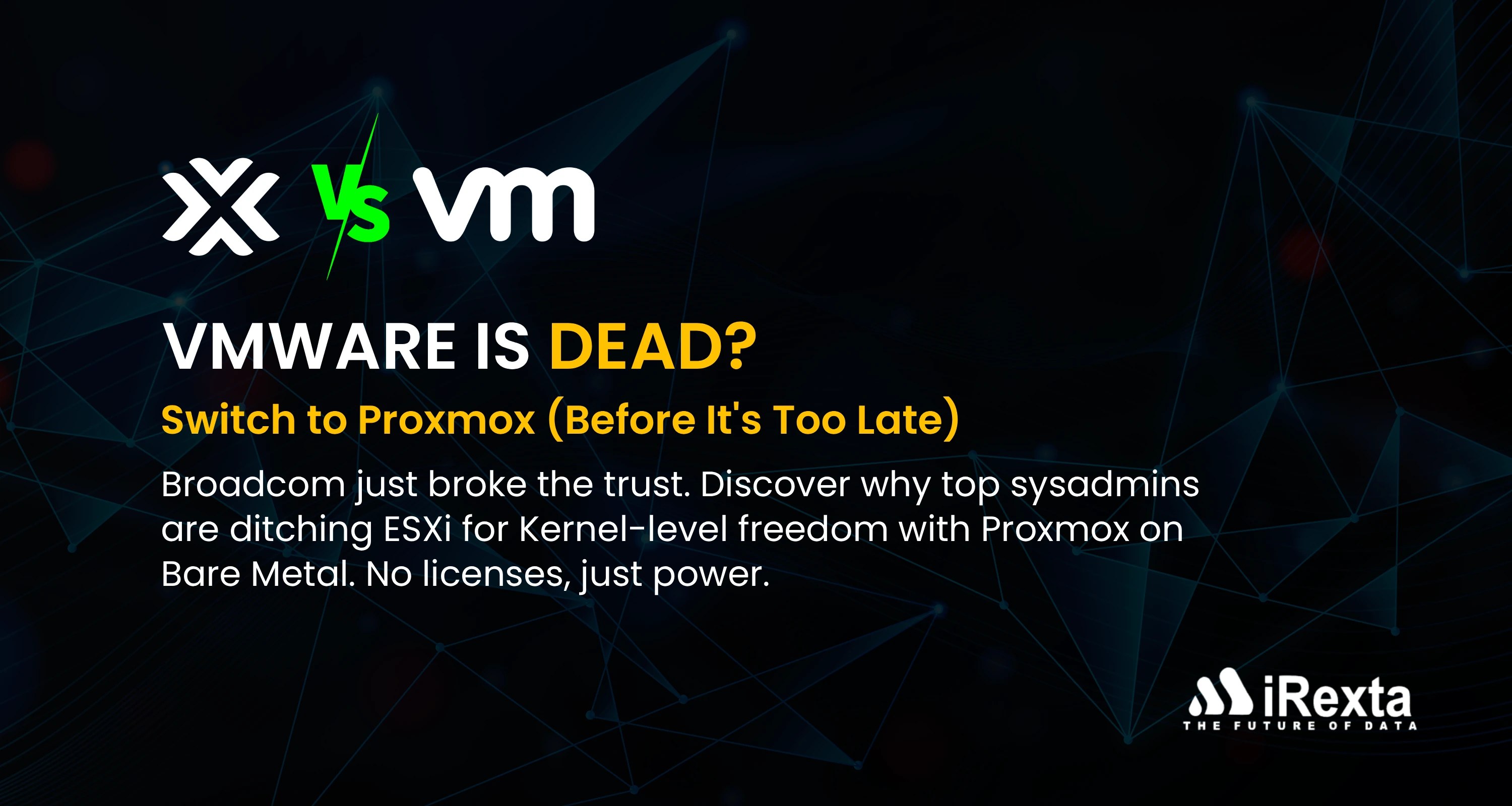 VMware is Dead? Switch to Proxmox Bare Metal