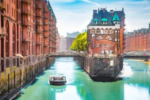 Hamburg famous city image