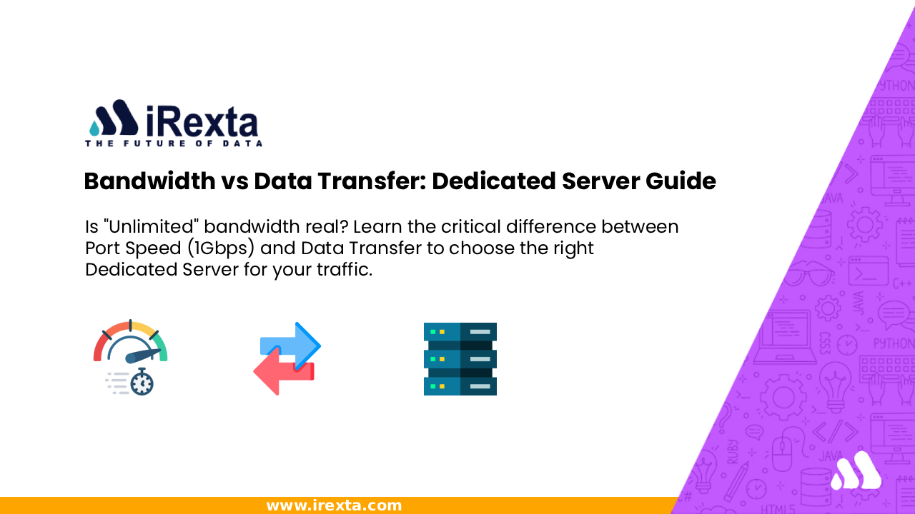 Website Bandwidth vs. Data Transfer: The Dedicated Server Guide